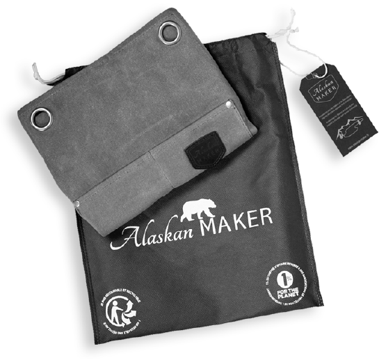 Reusable Alaskan Maker pouch